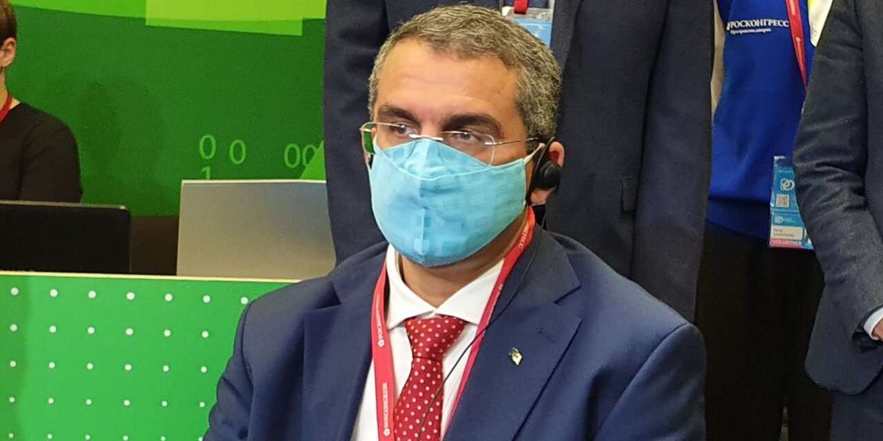 حكار يشارك في فعاليات المنتدى الدولي الروسي للطاقة