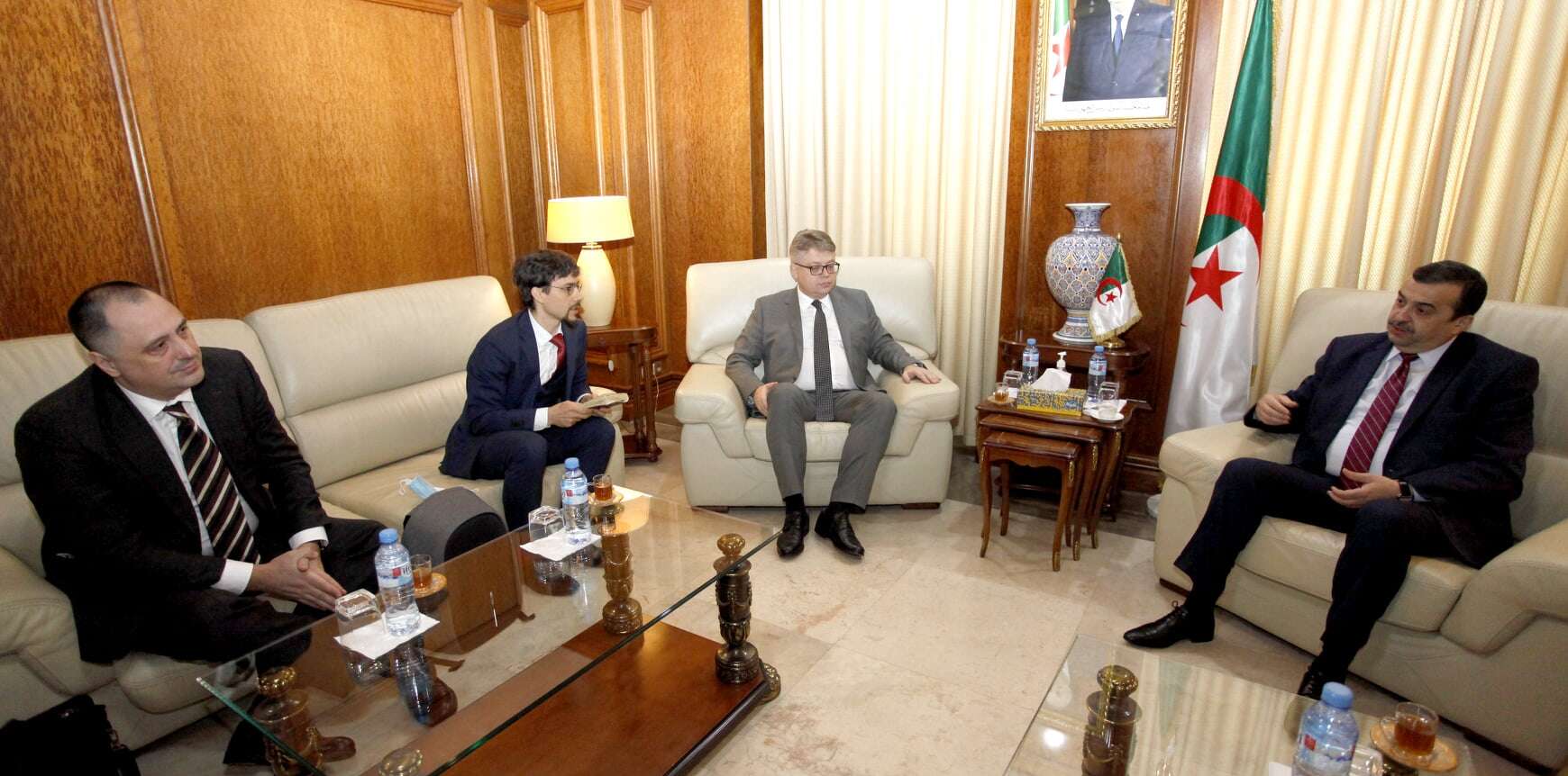 شركة “إميرال” مهتمة باستغلال جميع فرص الأعمال والاستثمار مع الشركات الجزائرية الناشطة في قطاع المناجم