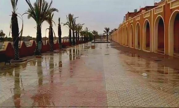 أمطار رعدية على جانت واليزي وتمنراست