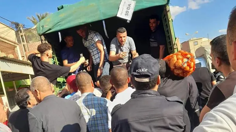 الشروع في بيع البطاطا المحجوزة بـ 50 دينار 