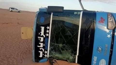 تقرت: 17 جريحا في حادث مرور قرب الحجيرة