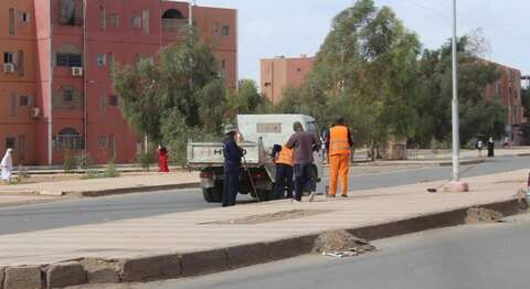 بشار.. حملة تنظيف للوقاية من الفيضانات