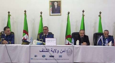تنصيب رئيس جديد لأمن ولاية الشلف
