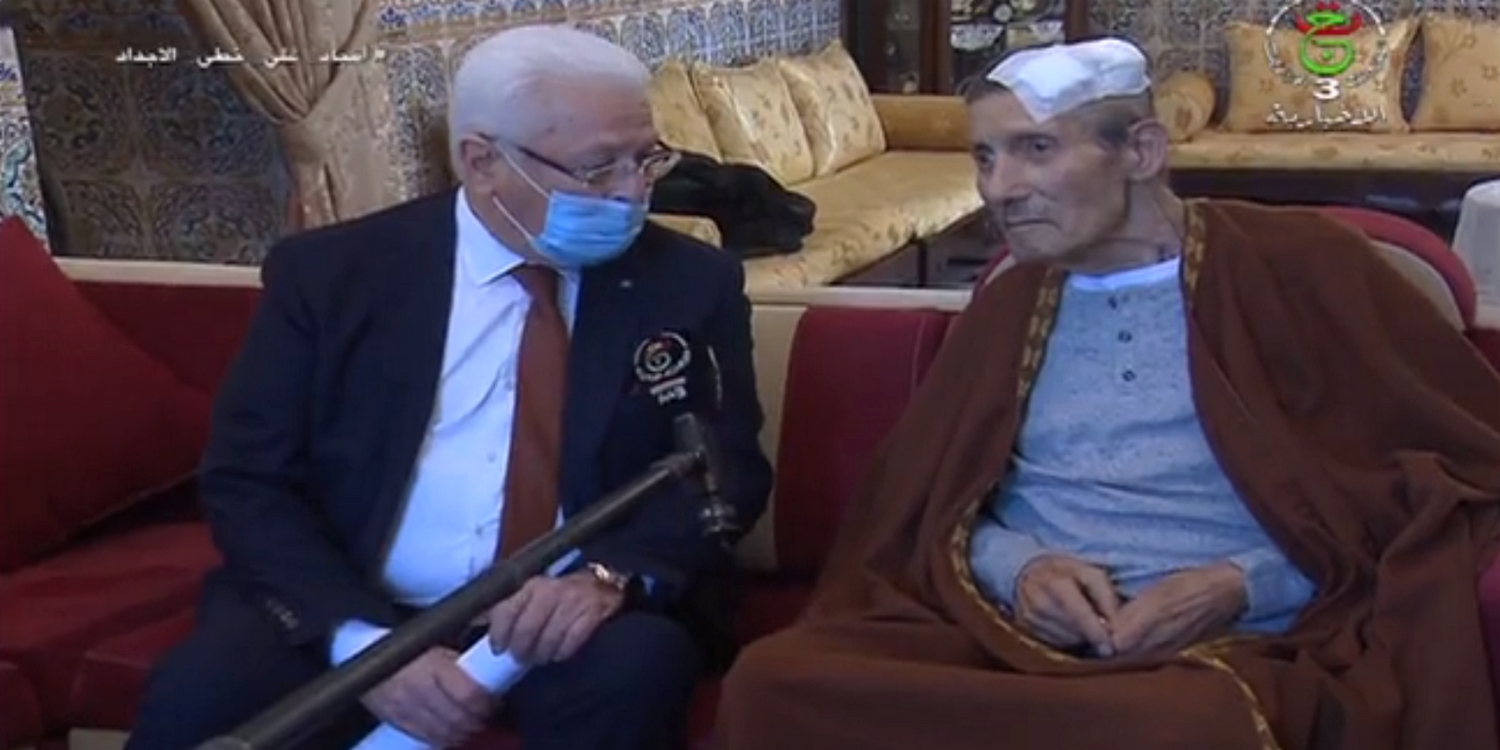 الرئيس تبون يبلغ تحياته الحارة للاعب والمجاهد عبد الحميد زوبا