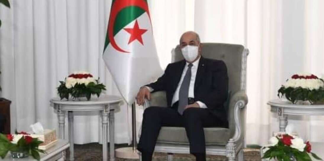 الرئيس تبون يستقبل وزير الداخلية واللامركزية الموريتاني