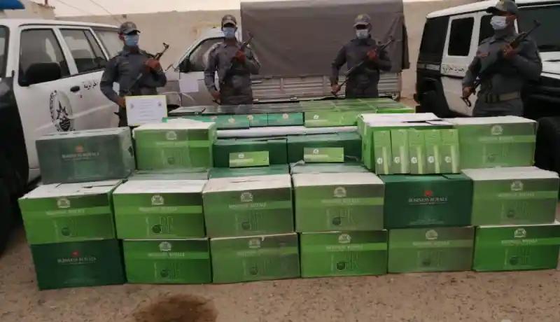 الوادي: حجز 17 ألف و500 خرطوشة سجائر أجنبية مهربة 