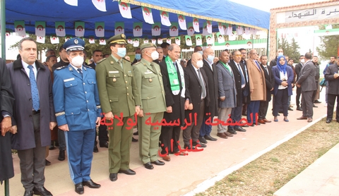 انطلاق الاحتفالات الرسمية المخلدة للذكرى الـ60 لعيد النصر بولاية غليزان