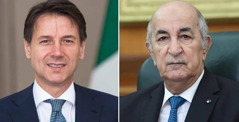 الرئيس تبون يتلقى مكالمة هاتفية من رئيس وزراء إيطاليا