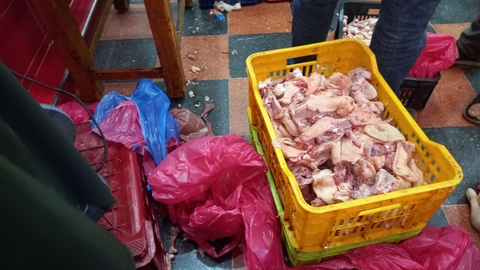 حجز قناطير من الدجاج الفاسد بالعاصمة