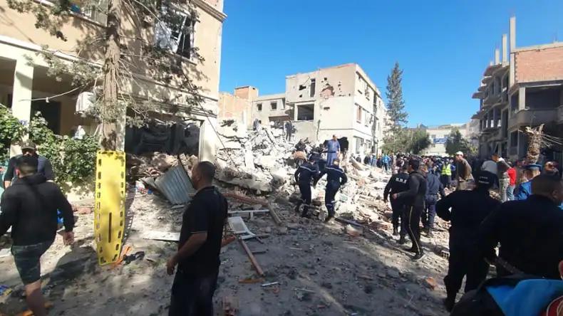 برج بوعريريج: وفاة 3 أشخاص في حادث انفجار للغاز في بناية 