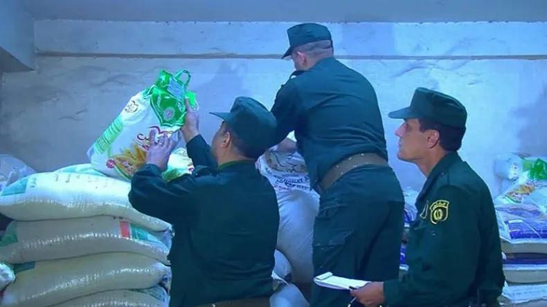 سطيف: حجز 4 ملايين سنيتم مواد غذائية موجهة للمضاربة