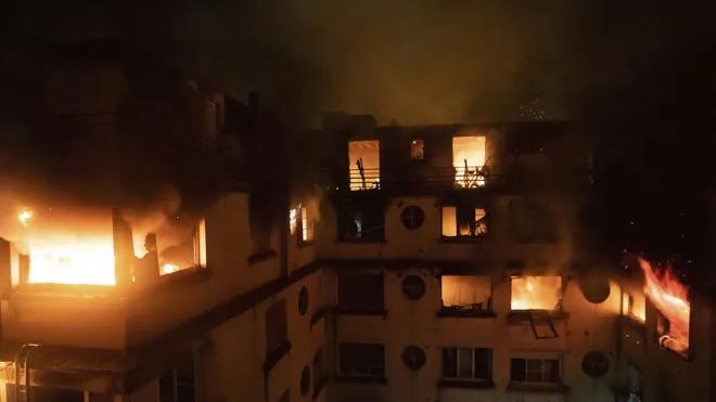 العاصمة: إخماد حريق بعمارة ببرج الكيفان