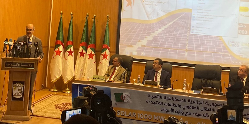 الشروع في إنشاء محطات طاقة بالجنوب لمشروع صولار 1000 ميغاواط