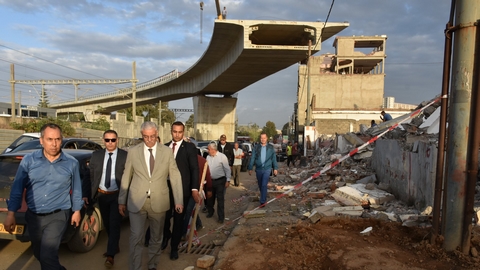 تعليق أشغال جسر طرابلس بسبب البكالوريا