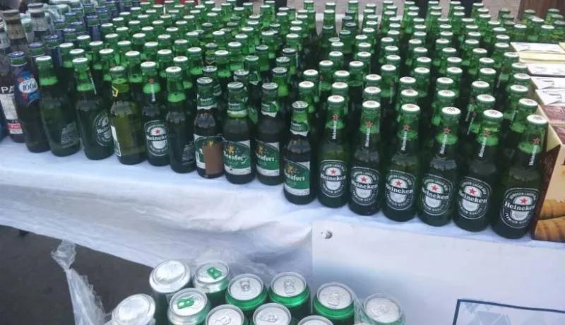 أم البواقي: حجز 4100 وحدة مشروبات كحولية داخل منزل