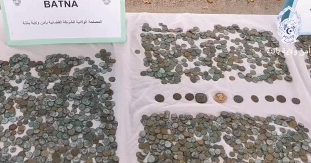 باتنة: استرجاع 315 قطعة نقدية أثرية للفترة الرومانية