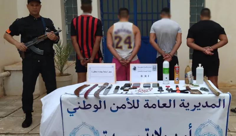 سعيدة: الإطاحة بشبكة لترويج المخدرات والمؤثرات العقلية