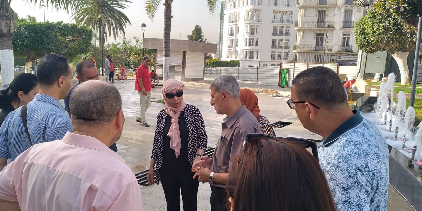 الوالي المنتدب للمقاطعة الإدارية لسيدي امحمد تبادر في تقييم أداء المؤسسات المقاولاتية