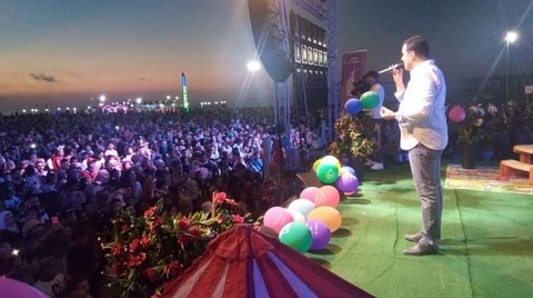 في اليوم الوطني للطفولة.. عمو يزيد في حفل فني ناجح بمنتزه الصابلات بالعاصمة 