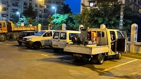 انتشال 15 شخصا دون مأوى بسيدي امحمد