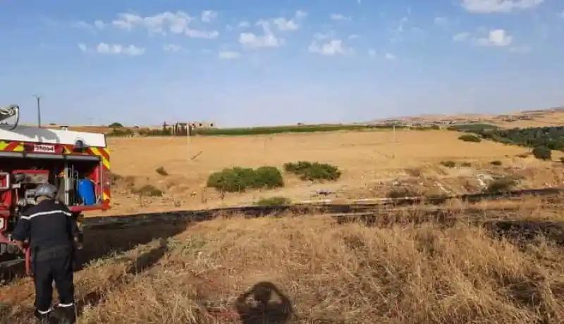 الشلف: إخماد حريق في حقل فلاحي