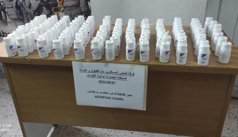 حجز 17.000 دينار تونسي و6.832 قرص مهلوس على الحدود مع تونس
