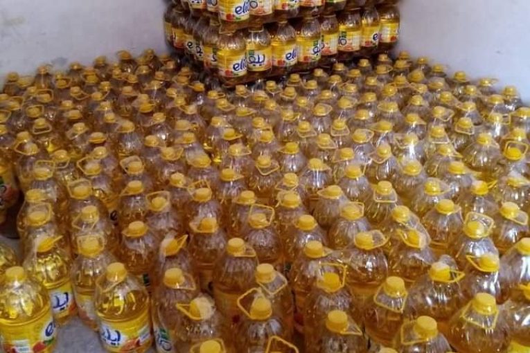 حجز 4 ألاف صفيحة زيت بسعة 5 لتر موجهة للتهريب بالجلفة