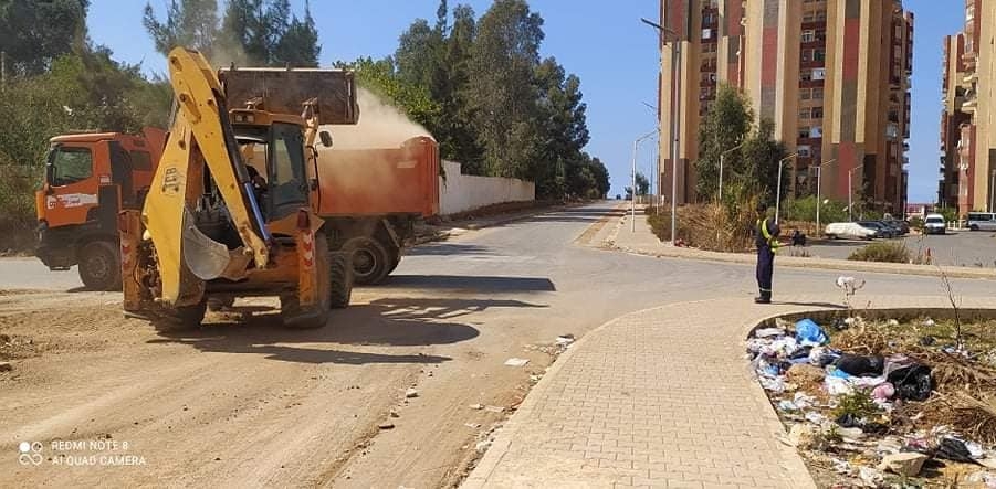 إطلاق حملة استدراكية واسعة للتنظيف بسيدي عبد الله