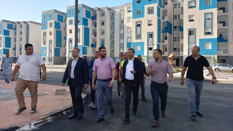 زيتوني في عنابة للوقوف على مدى تقدم الأشغال بمشاريع السكنات