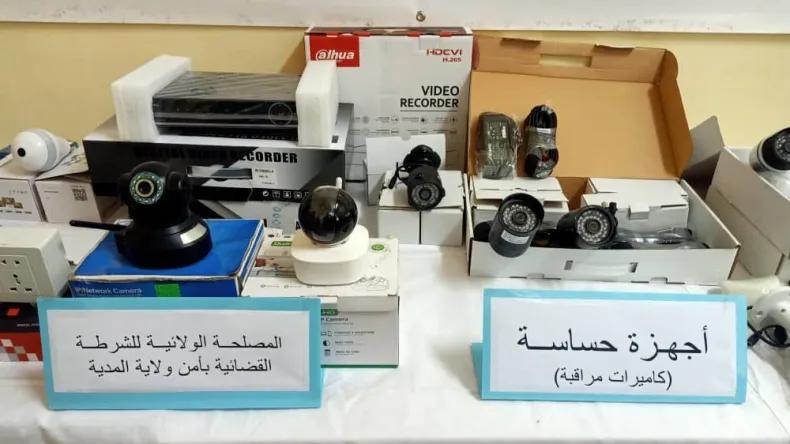 المدية: حجز 69 جهاز وكاميرات مراقبة حساسة