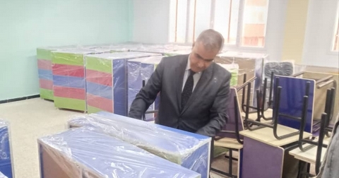 مدارس الدرارية تقتني خزائن تعفي التلاميذ من ثقل المحافظ