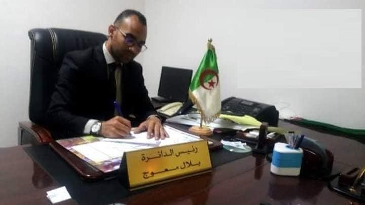 مراد يعزي في وفاة رئيس دائرة بني سليمان
