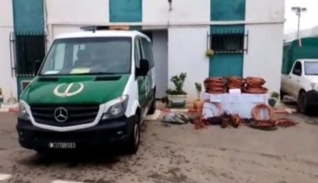 العاصمة: توقيف شخصين ضمن شبكة لسرقة الكوابل النحاسية