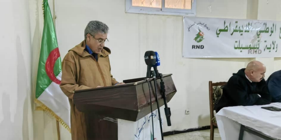 الأرندي يُوفد بعثة إلى تيسمسيلت لمتابعة انشغالات سكانها
