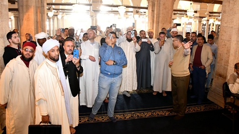 أئمة جزائريون يزورون الأزهر الشريف