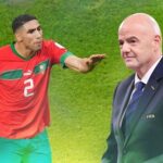 أشرف حكيمي يعتذر عن غضبه وكلماته تجاه إنفانتينو