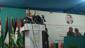 المؤتمر ال16 لجبهة البوليساريو: ابراهيم غالي يقدم التقريرين الأدبي و المالي