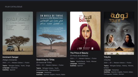 المهرجان الدولي للسينما في “صحراء” يقدم منشورا مصورا على الإنترنت
