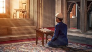 أجر من ينشأ في عبادة الله
