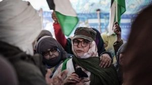 الناشطة الحقوقية سلطانة خيا تؤكد مواصلة الكفاح حتى تحقيق الاستقلال الصحراوي