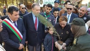 حملة تشجير بغابة باينام بالعاصمة