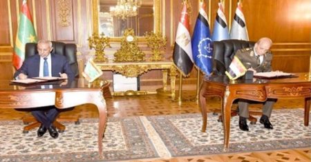 موريتانيا ومصر توقعان مذكرة تعاون في المجال العسكري