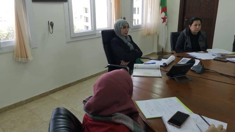 تقييم وضعية المشاريع التنموية بالمرادية