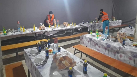 فتح 16 مطعم لإفطار عابري السبيل ببراقي