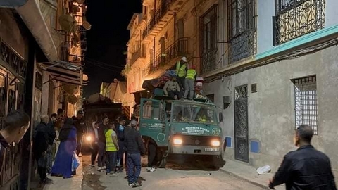 وهران: ترحيل قاطني العمارة المنهارة بحي سيدي البشير الى سكنات لائقة بوادي تليلات