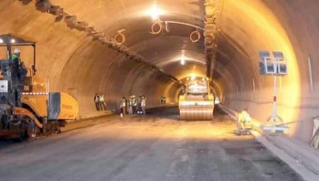تسليم نفق جبل الوحش في الآجال المحددة