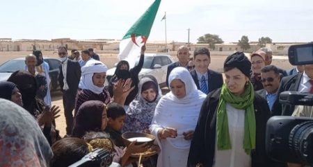 وزيرة الثقافة الجزائرية في زيارة للجمهورية الصحراوية