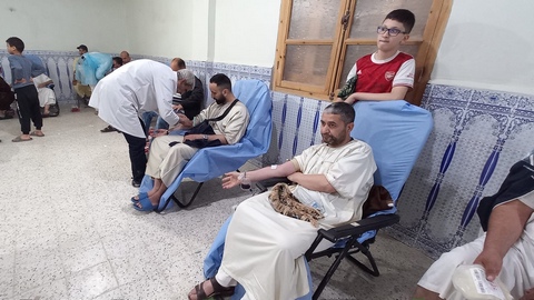 جمع أكثر من 2400 كيس دم خلال حملات التبرع بالمساجد في رمضان بالبليدة