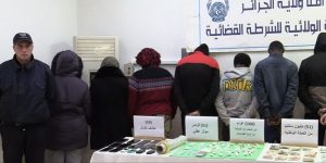 وضع حد لشبكة إجرامية منظمة تتاجر بالهيروين بالعاصمة