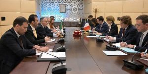 بلاني يتحادث مع الأمينة العامة لوزارة الشؤون الخارجية الفرنسية